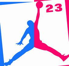 乔丹商标图片,传奇飞人的品牌印记